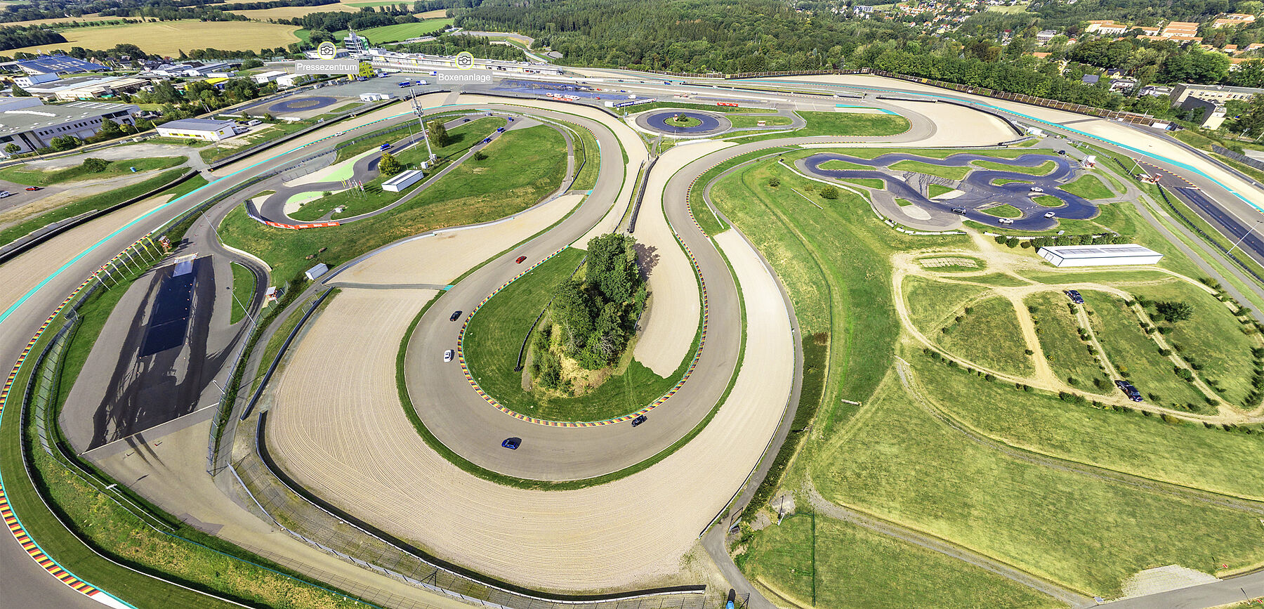 DIE STRECKE Fahrsicherheitszentrum Sachsenring